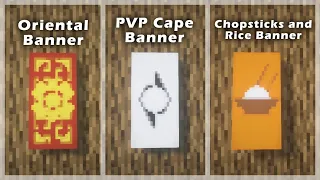 TOP 7 Cool Banner Designs in Minecraft (Tutorial) #2