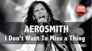 I Don't Want to Miss a Thing - Aerosmith // Acoustic version with original vocals