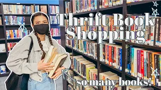 LET'S GO THRIFT BOOKS SHOPPING | i bought so many used books!