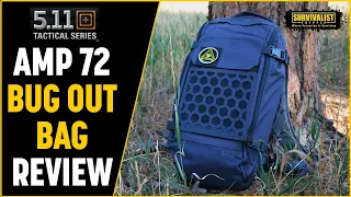 5.11 AMP 72 Bug Out Bag, EDC Backpack Breakdown & Review