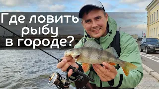 Где ловить рыбу в городе? Микроджиг и мормышинг в Санкт-Петербурге с CF Nano Long Air