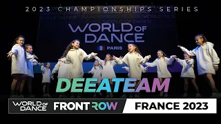 DeeaTeam | Junior Team Division | FrontRow | World of Dance France 2023 | #wodfr23