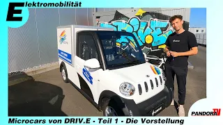 Der Größte unter den Kleinen - elektrische Microcars von DRIV.E aus Emsdetten