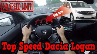Viteza Maxima Care o Prinde Dacia Logan / POV Top Speed.Vlog 330