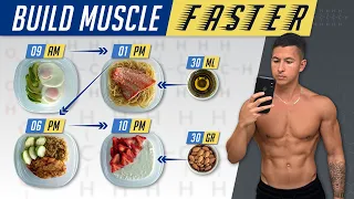 The Best Meal Plan To Build Muscle Faster (EAT LIKE THIS!)