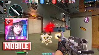 Bullet Angel FPS | M4A1-Silver Gameplay #3 | MVP | CSGO Mobile | Online FPS Android Gameplay