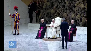 Pace, Lavoro e Fraternità: La CGIL ha incontrato Papa Francesco in Vaticano - 19.12.2022.