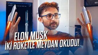 Elon Musk iki roketle dünyaya nasıl meydan okudu?