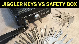 [22] Jiggler Keys VS Safety Money Box