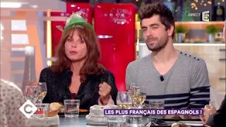 Victoria Abril et Agustín Galiana, les plus Français des Espagnols - C à Vous - 18/01/2018