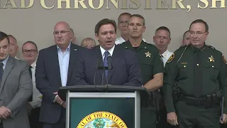 Full press conference: Florida Gov. DeSantis announces suspension of Hillsborough State Attorney And