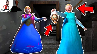 Granny Elsa vs Granny Anna 🍦funny horror animation Abegi Jo