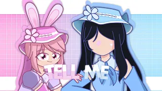 TELL ME! || gift for @qaluo and her sister || edit + art || CapCut || CHDX