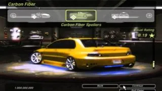 NFS Underground 2 - Mitsubishi Lancer Evo VIII Tuning