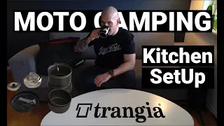 Motorcycle Camping Gear Kitchen Setup 2019 - Trangia 27