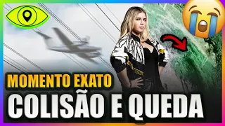 Simulação COMPLETA queda do avião de Marília Mendonça