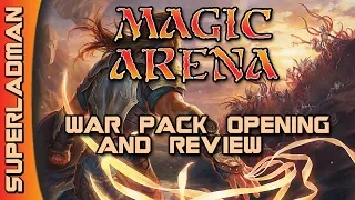 100 War of The Spark Pack Opening | Mini Set Review [ Magic Arena ]