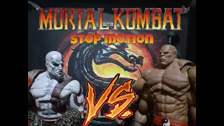 mortal kombat stop motion kratos vs goro