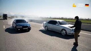 BMW M5/E39 vs Mercedes Benz E55 AMG