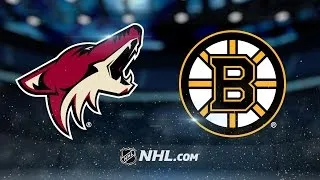 Marchand, Bergeron help Bruins down Coyotes, 4-1