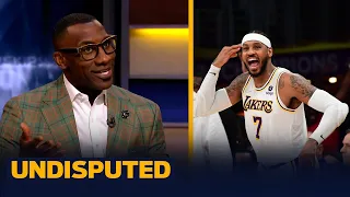 Melo leads Lakers to first win of the season — Skip and Shannon discuss | NBA | UNDISPUTED