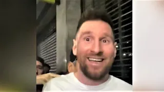 Lionel Messi - Crazy Scenes With Argentina Fans In Buenos Aires!
