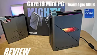 REVIEW: AceMagic AD08 Mini PC - Intel Core i9-11900H | 16GB RAM | 512GB SSD - Powerful Performance?