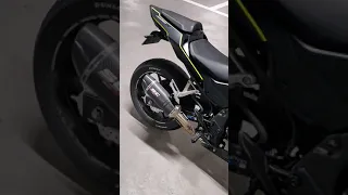 Honda CBR500R 2018 Full system exhaust sound (SC Project + Black Widow)