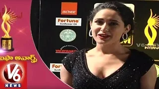 Pragya Jaiswal At IIFA Utsavam Awards 2016 | South Indian Film Awards | V6 News