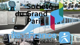 Voici toutes les futures rames du Grand Paris Express (GPE) !