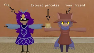 Exposed pancakes. (Oneshot)