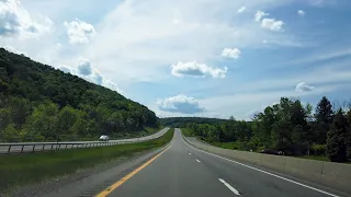 New York State Route 17 / I-86 Westbound toward Binghamton NY