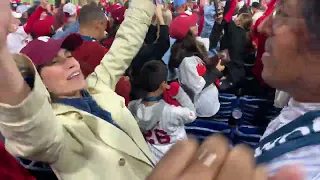 2022 Phillies World Series Crowd Sings "Dancing on My Own" after win in World Series Game 3, #1