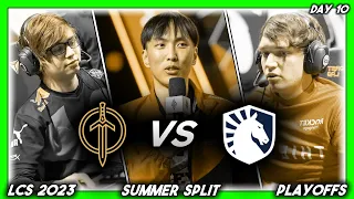 THE TRISTETRAHEDRON (LCS 2023 CoStreams | Summer Split | Playoffs: Match 10 | GG vs TL)