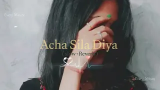 Acha Sila Diya -(slowed+Reverb) Every Minute Lofi #slowedandreverb