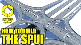 How To Make A Single Point Urban Interchange in Cities: Skylines 2