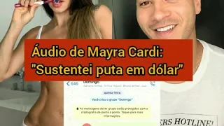 Léo dias vaza áudio de Mayra Cardi