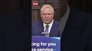 Doug Ford says he doesn't support decriminalizing drugs in Toronto.