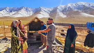 #rurallife .  Shirvan made a beautiful barbecue in the absence of Tahmorth