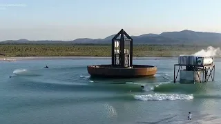 Artificial wave machine for Surfing in Surf Lakes [ Queensland, Australia ]