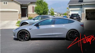 2020 Tesla Model 3 (FULL NARDO GRAY WRAP)