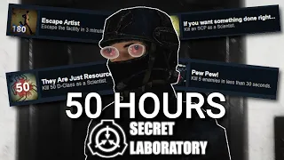 I Spent 50 Hours Getting Every Achievement in SCP: SL