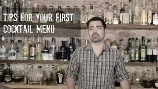 Tips for Running Your First Cocktail Menu