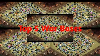Top 5 TH14 War Bases With Copy Links ! Clash Of Clans