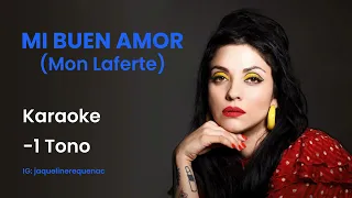 Mi Buen Amor  Karaoke - 1 tono ( Mon Laferte feat  Enrique Bunbury)