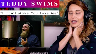 Teddy Swims "I Can't Make You Love Me" REACTION & ANALYSIS by Vocal Coach / Opera Singer