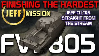 Jeff clicks from the stream, how to finish the hardest Jeff mission | World of Tanks