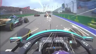 F1 | Lewis Hamilton Onboard | Russian Grand Prix 🇷🇺 2021 | Race Start HD RAW