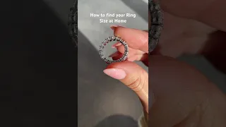 How to Find Your Ring Size at Home 💍🤍