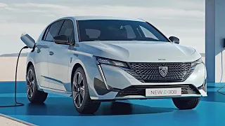 New Peugeot E-308 (2023) | 400 km Range All-Electric | FIRST LOOK, Exterior & Interior